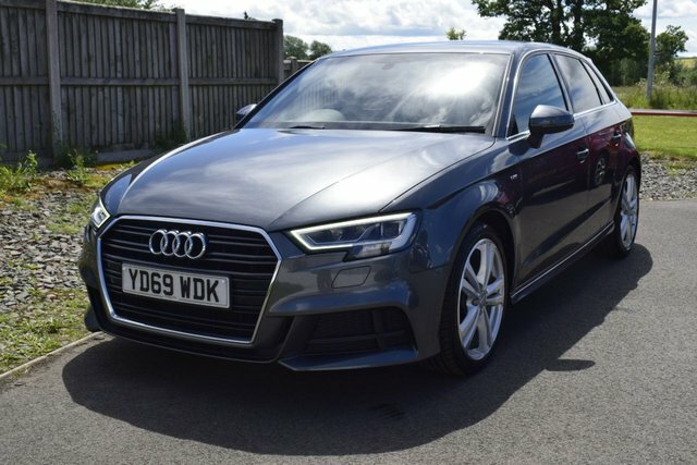 Audi A3 1.6 Tdi 30 S Line Sportback Euro YD69WDK Grey #2