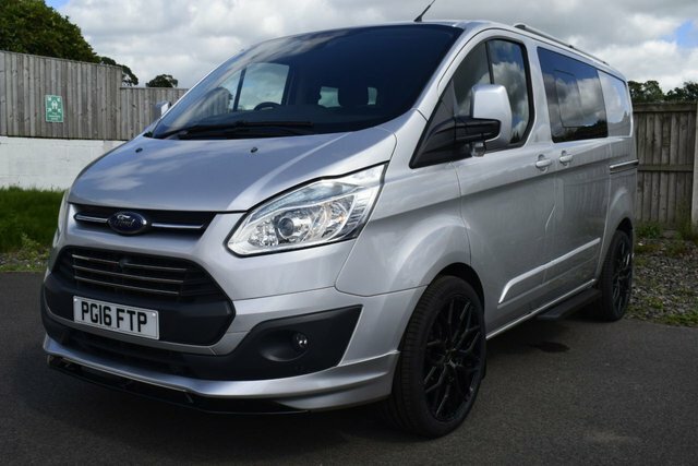 Ford Transit Custom 2.2 Tdci 290 Limited Combi Van 6Dr L Silver #3