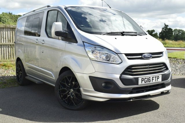 Ford Transit Custom 2.2 Tdci 290 Limited Combi Van 6Dr L Silver