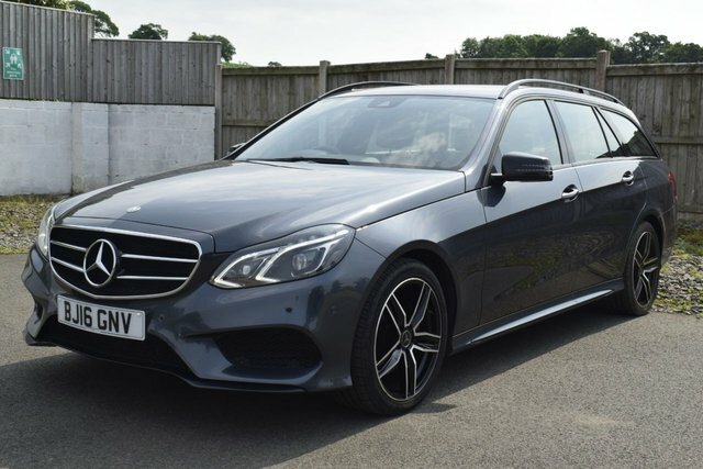 Mercedes-Benz E Class 2.1 E220 Bluetec Amg Night Edition Estate Dies BJ16GNV Grey #3