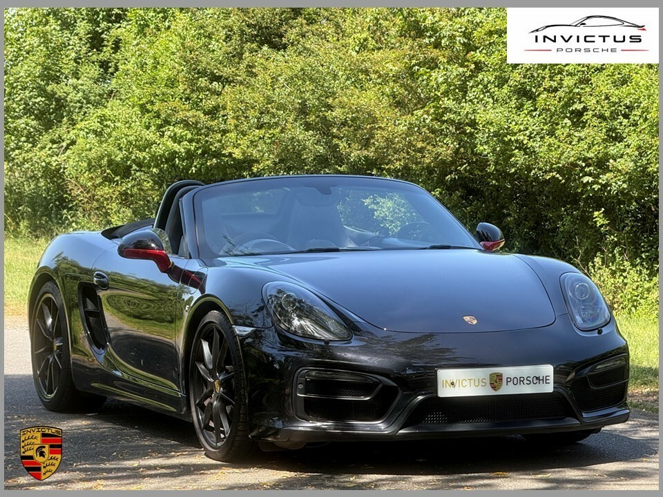 Porsche Boxster 3.4 981 Gts Black