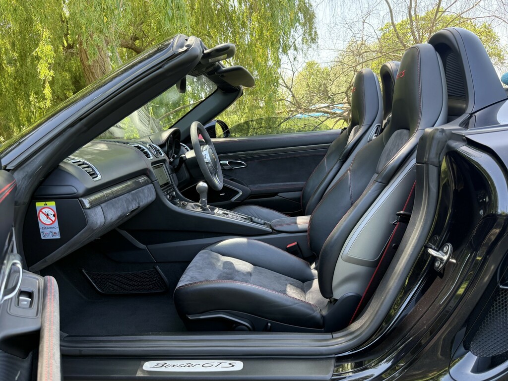 Porsche Boxster 3.4 981 Gts RY65VBA Black #6