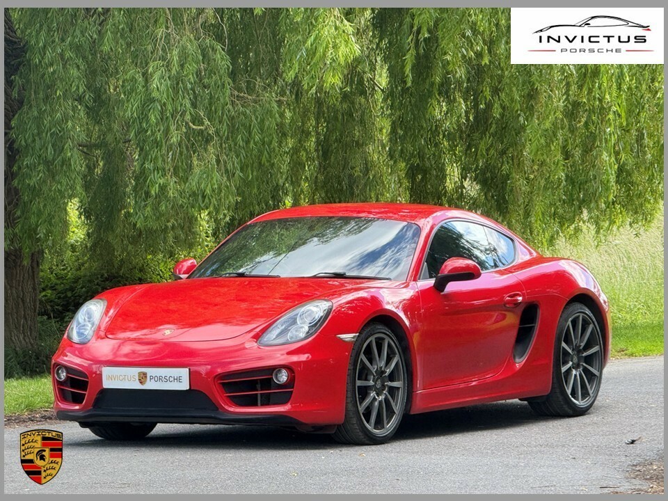 Porsche Cayman 2.7 981 Red