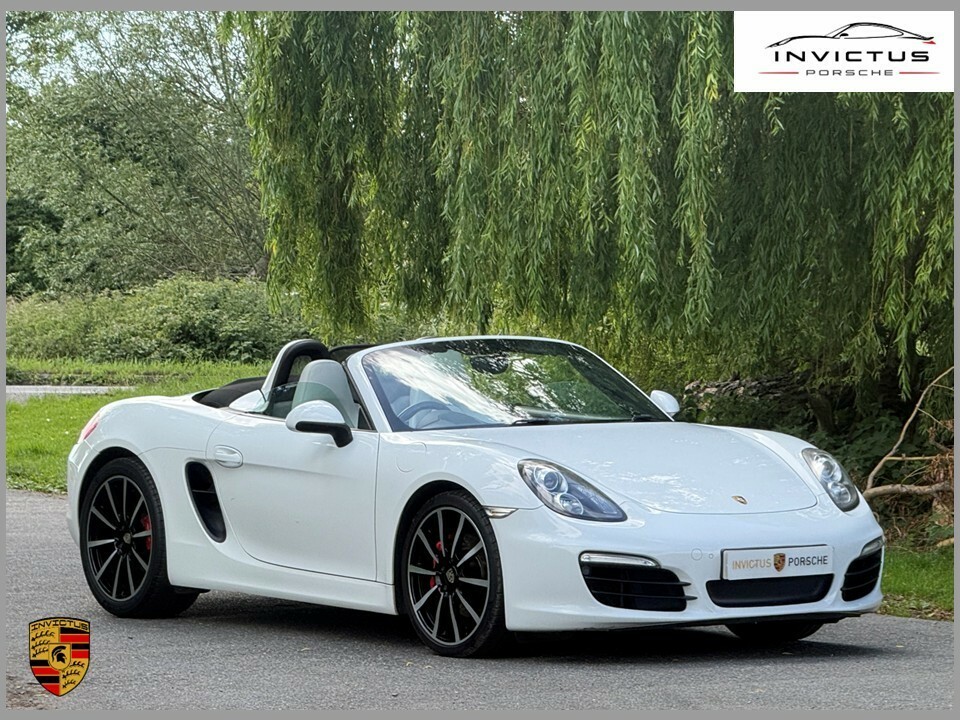 Porsche Boxster 3.4 981 S White