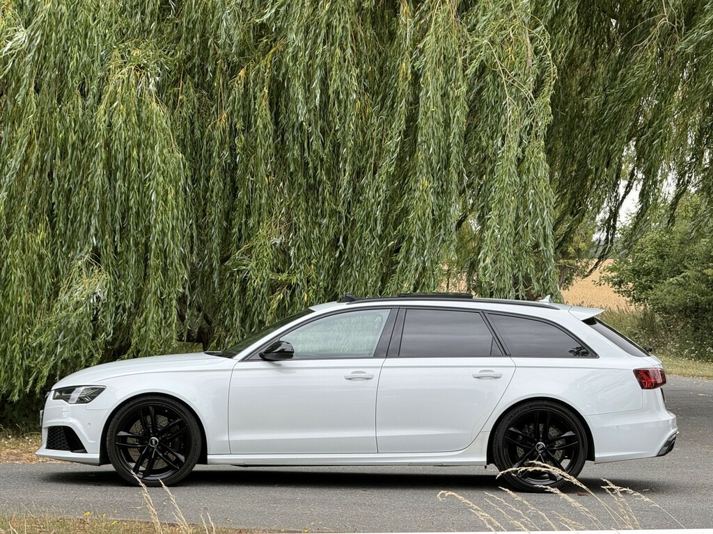 Audi RS6 Avant 4.0 Tfsi V8 White #5