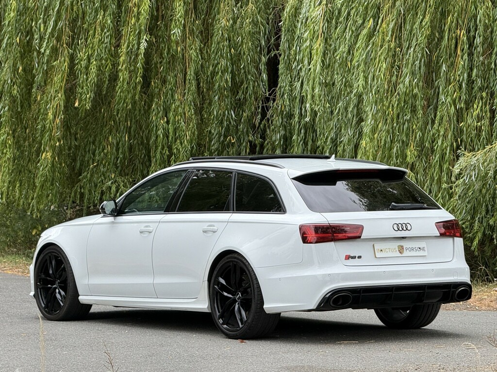 Audi RS6 Avant 4.0 Tfsi V8 White #4
