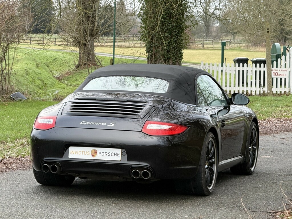 Porsche 911 3.8 997 Carrera 4S Cabriolet Awd Green #19