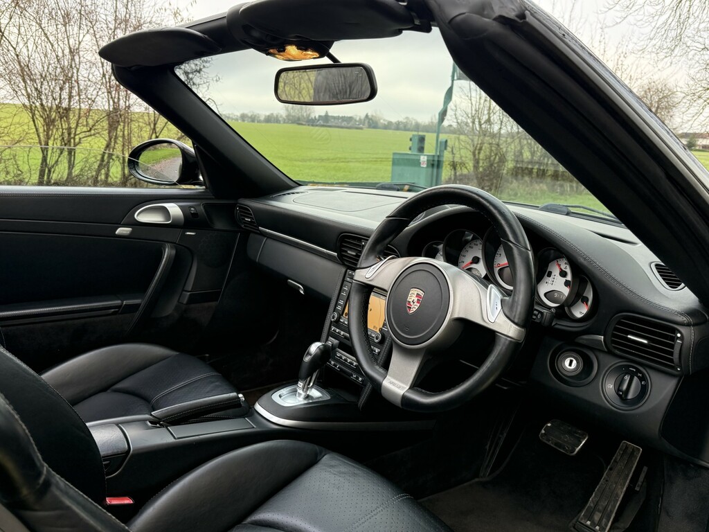 Porsche 911 3.8 997 Carrera 4S Cabriolet Awd Green #47