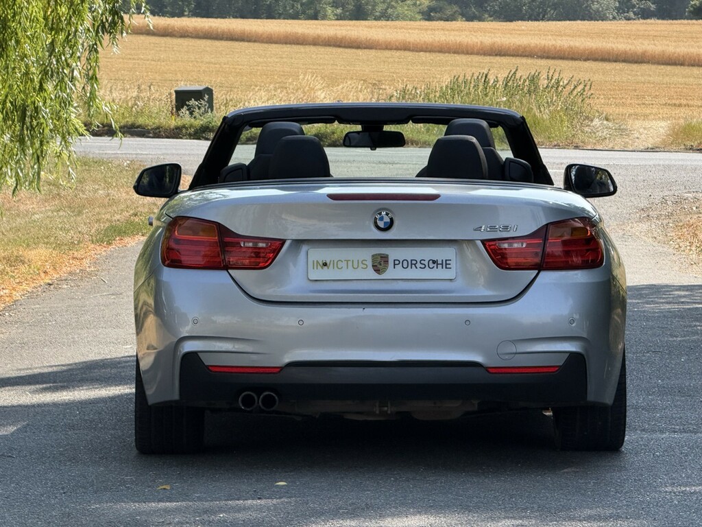 BMW 4 Series 2.0 428I M Sport Convertible Silver #3