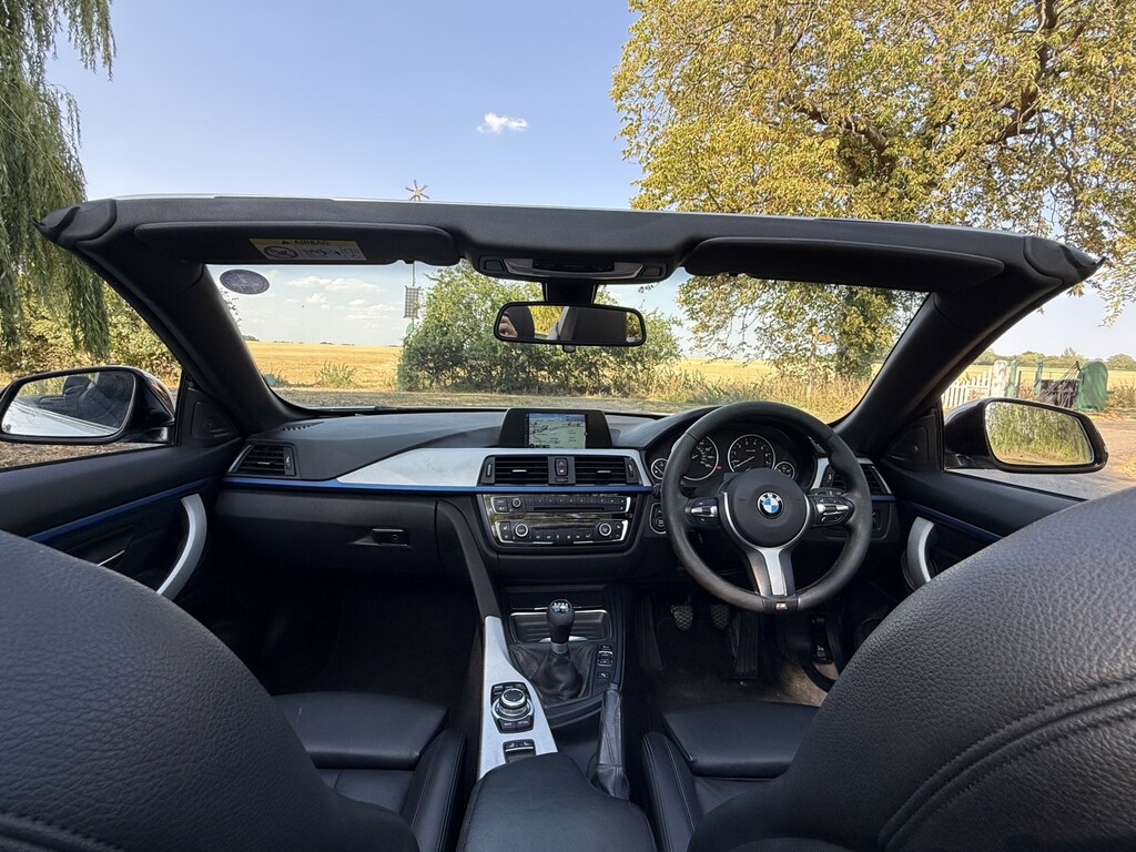 BMW 4 Series 2.0 428I M Sport Convertible Silver #5