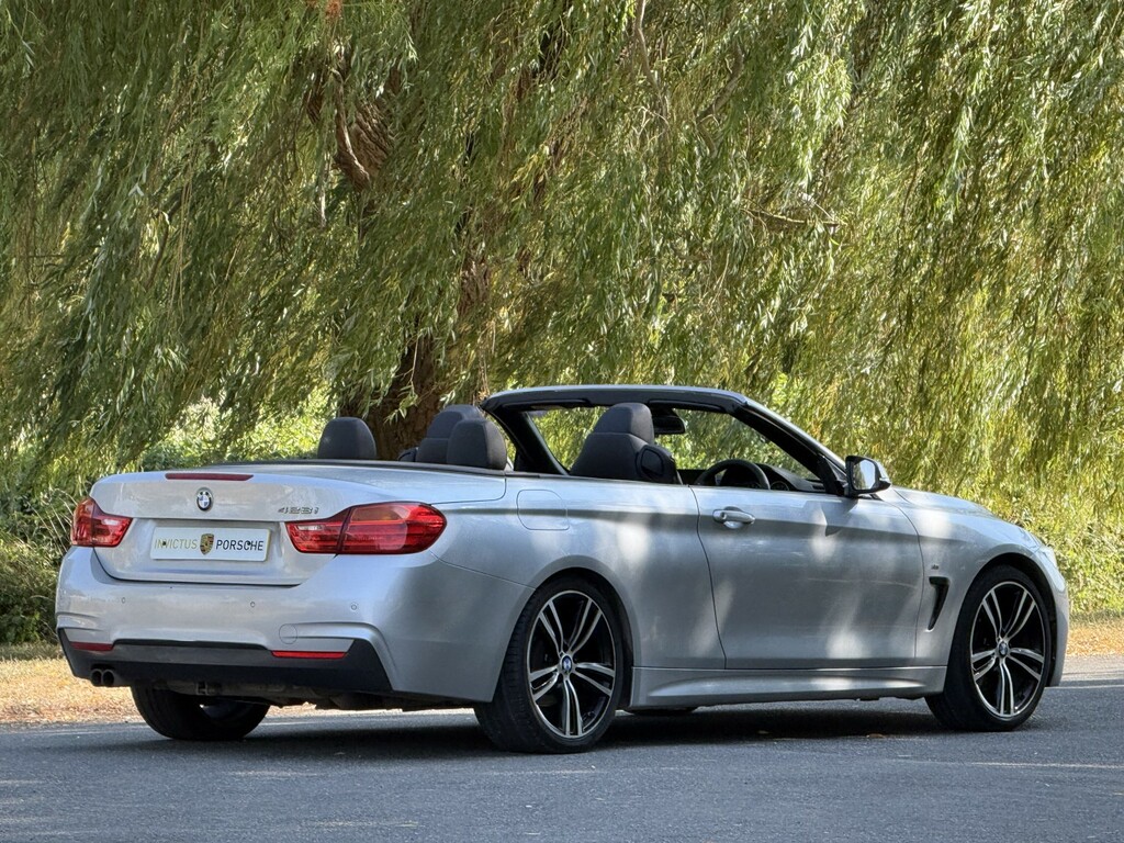 BMW 4 Series 2.0 428I M Sport Convertible Silver #4