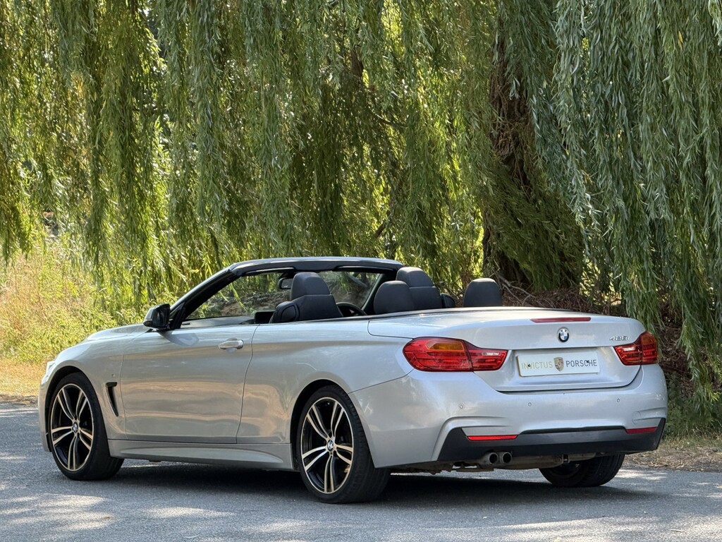 BMW 4 Series 2.0 428I M Sport Convertible Silver #2