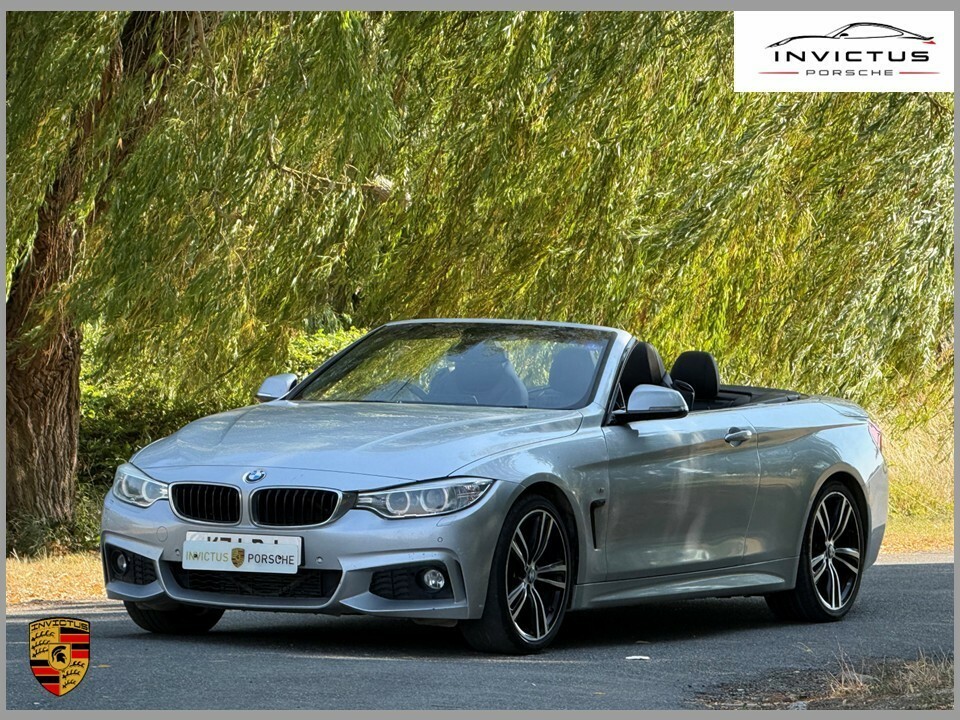 BMW 4 Series 2.0 428I M Sport Convertible Silver