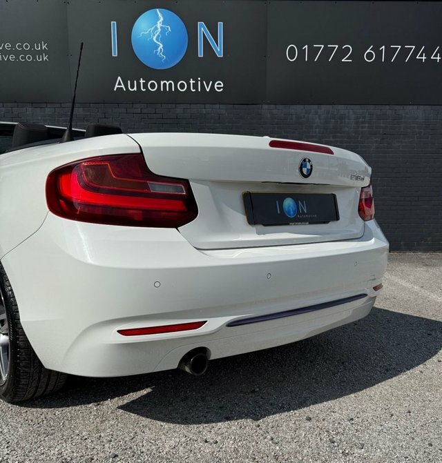 BMW 2 Series 2.0 218D Sport Convertible Sat Nav Park Sensors E White #5