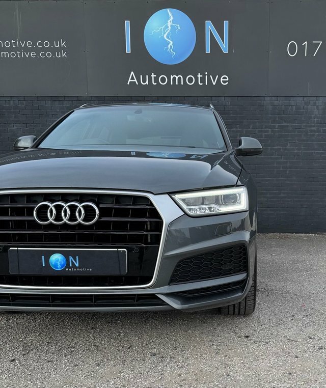 Audi Q3 2.0 Tdi S Line Edition 35 Tax Sat Nav Xenons Se Grey #2