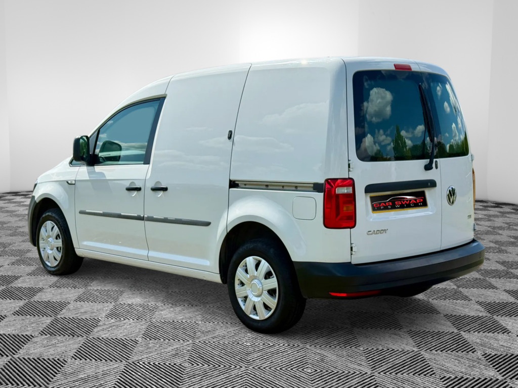 Volkswagen Caddy 2.0 Tdi C20 Bluemotion Tech Startline Panel Van GN18YLP White #2