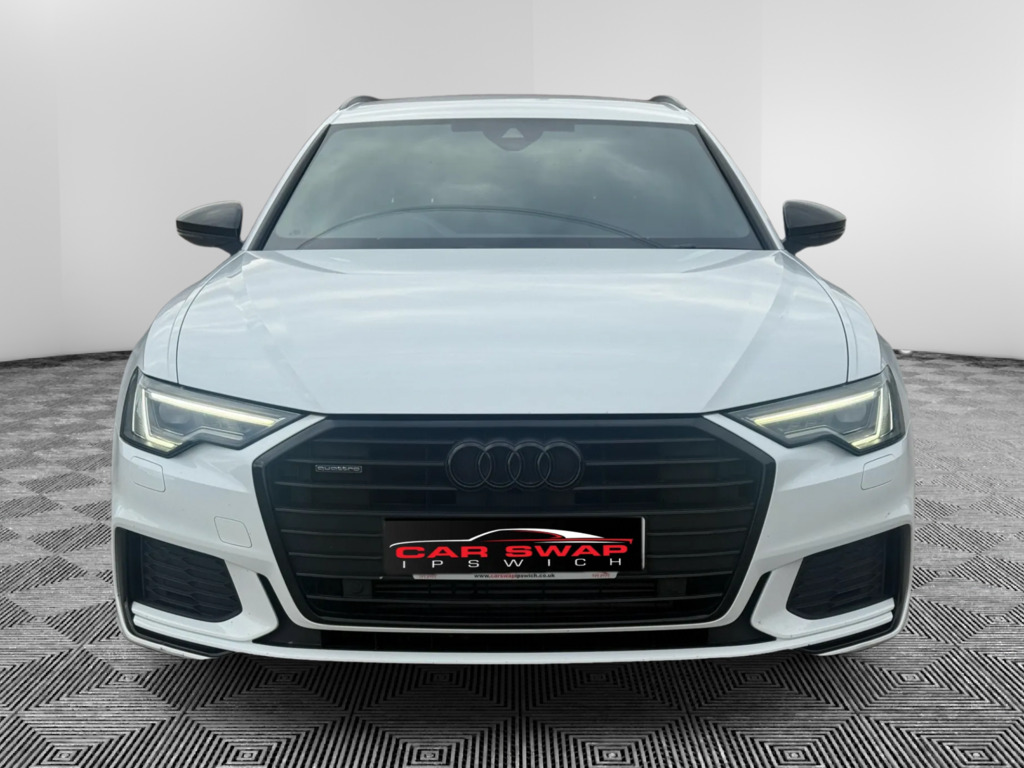 Audi A6 Avant 2.0 Tfsi 45 Black Edition Estate S Tron White #5