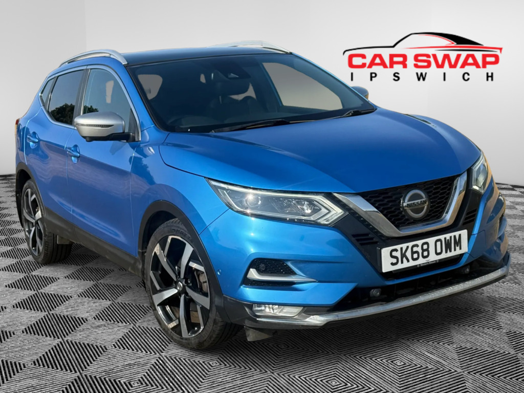 Nissan Qashqai 1.5 Dci Tekna Suv Euro 6 Ss SK68OWM Blue #4