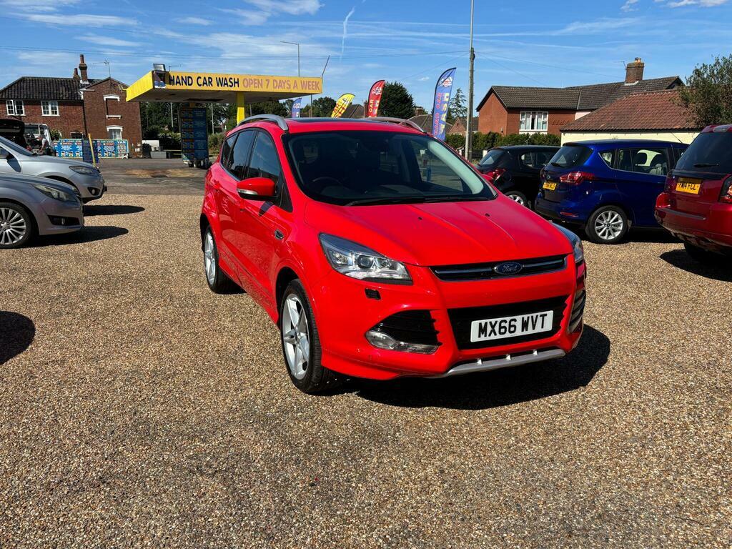 Ford Kuga 1.5T Ecoboost Titanium X Sport Awd Euro 6 S Red
