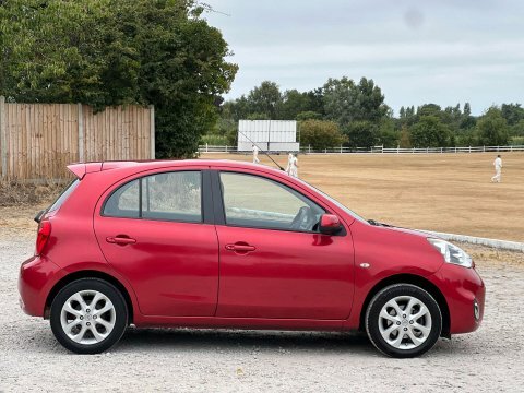 Nissan Micra 1.2 Micra Acenta Red #3