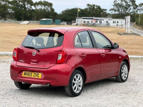 Nissan Micra 1.2 Micra Acenta Red #4