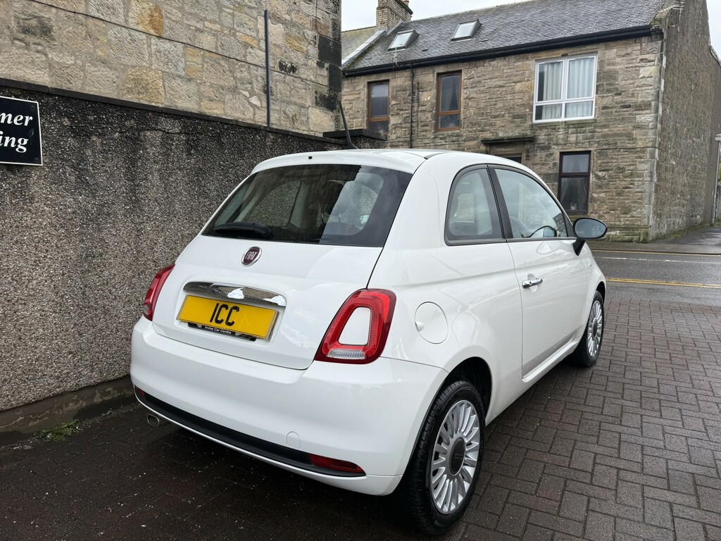 Fiat 500 Hatchback 1.2 500 My17 1.2 69Hp Pop 2016 White