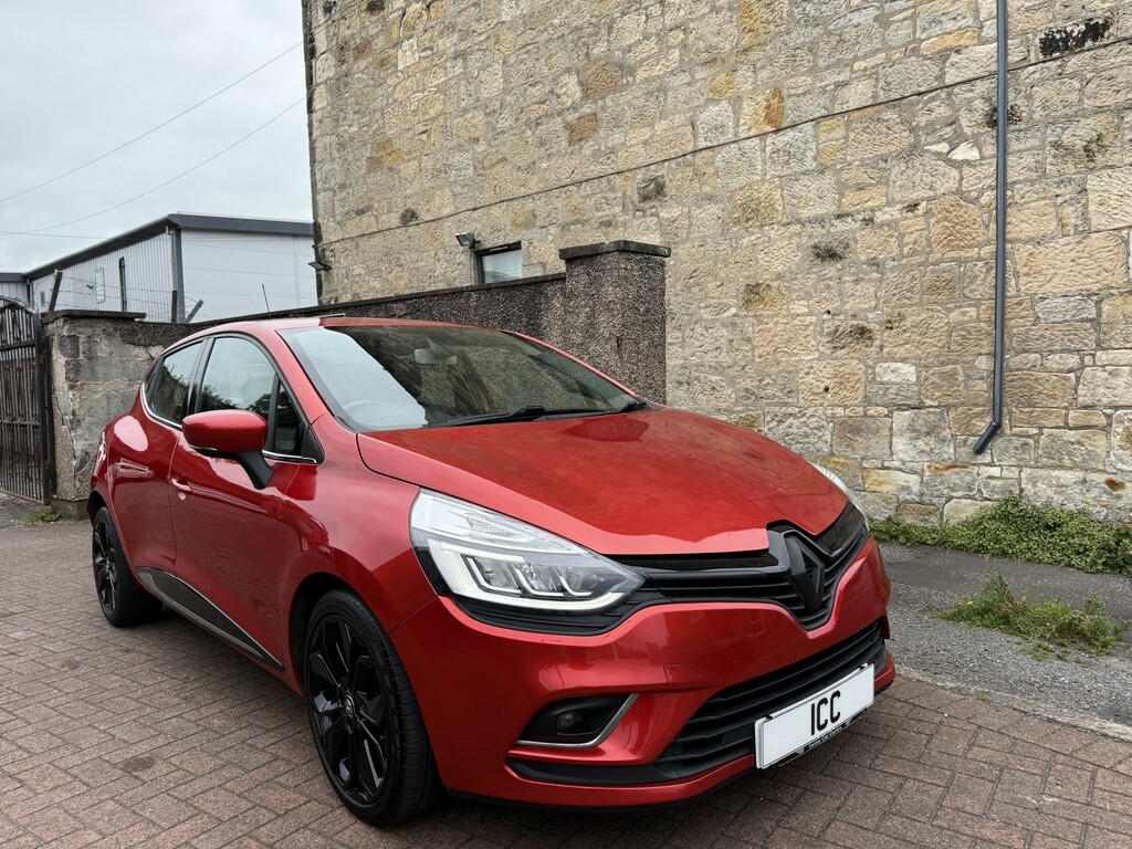 Renault Clio Hatchback 1.5 Dynamique S Nav Dci 90 2017 Red