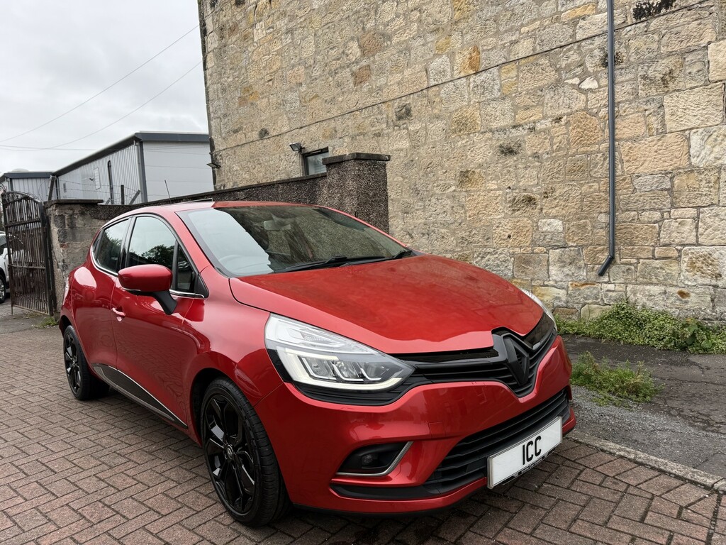Renault Clio Hatchback 1.5 Dynamique S Nav Dci 90 2017 Red