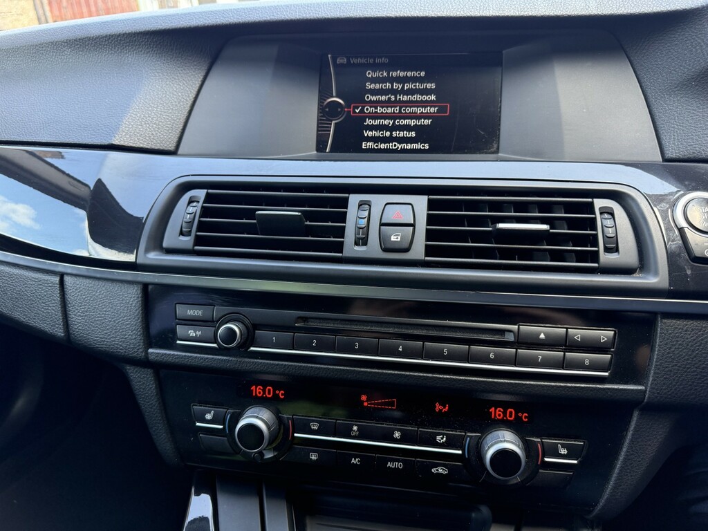 BMW 5 Series Saloon 2.0 520D Se Saloon 2013 GL09LOV Black #6