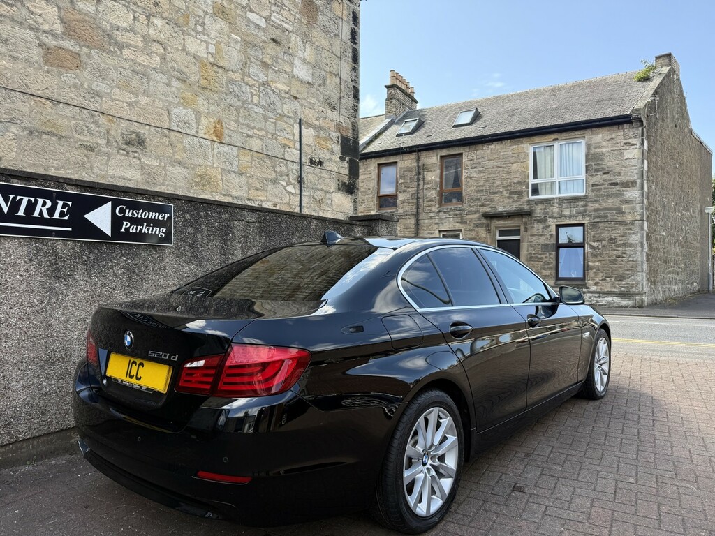 BMW 5 Series Saloon 2.0 520D Se Saloon 2013 GL09LOV Black #2