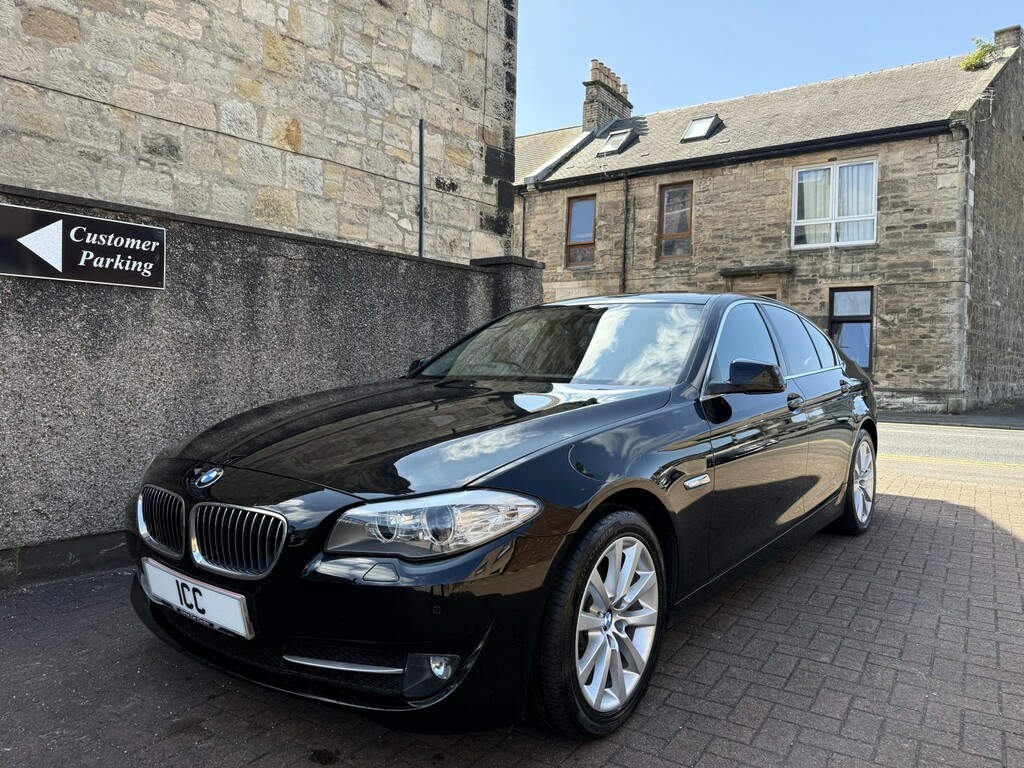 BMW 5 Series Saloon 2.0 520D Se Saloon 2013 GL09LOV Black #3