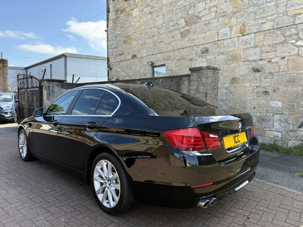 BMW 5 Series Saloon 2.0 520D Se Saloon 2013 GL09LOV Black #4