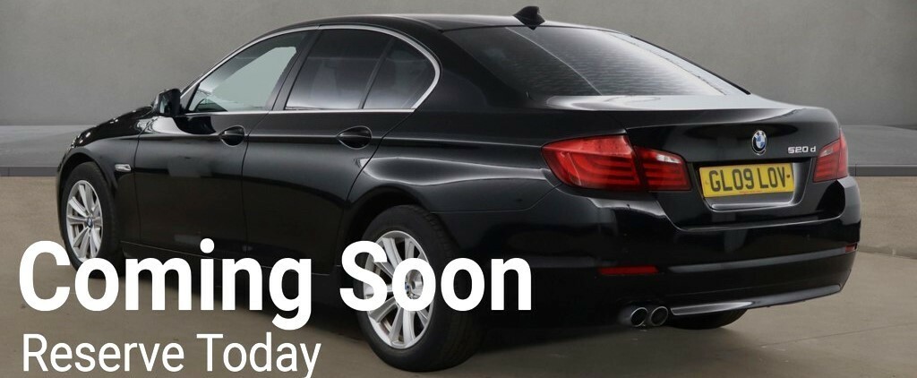 BMW 5 Series 2.0 520D Se Saloon Black #5