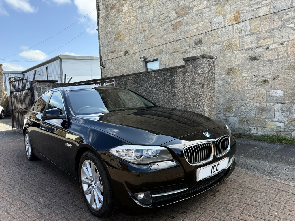 BMW 5 Series Saloon 2.0 520D Se Saloon 2013 GL09LOV Black