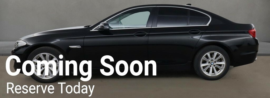 BMW 5 Series 2.0 520D Se Saloon Black #2