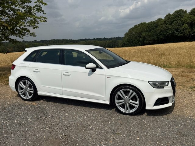 Audi A3 2017 1.4 Tfsi Cod S Line Sportback S Tr White