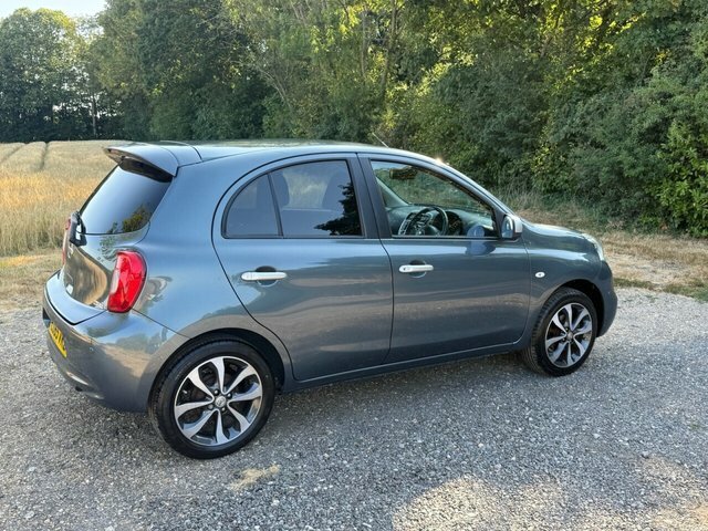 Nissan Micra 2015 1.2 N-tec Hatchback Cvt Euro 6 80 Grey #6