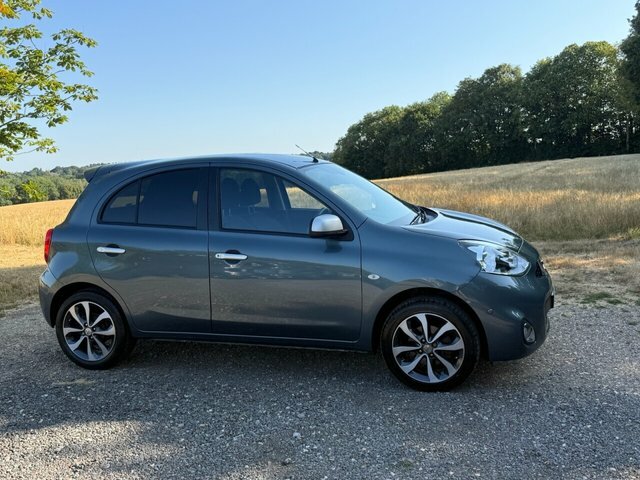 Nissan Micra 2015 1.2 N-tec Hatchback Cvt Euro 6 80 Grey #3