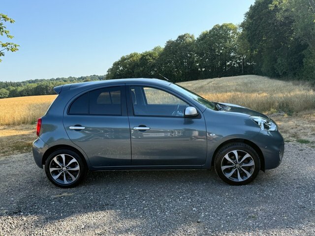 Nissan Micra 2015 1.2 N-tec Hatchback Cvt Euro 6 80 Grey #4