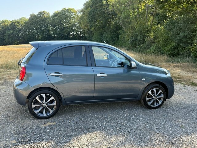 Nissan Micra 2015 1.2 N-tec Hatchback Cvt Euro 6 80 Grey #5