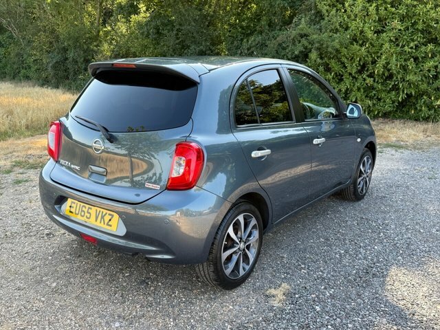 Nissan Micra Blue #8