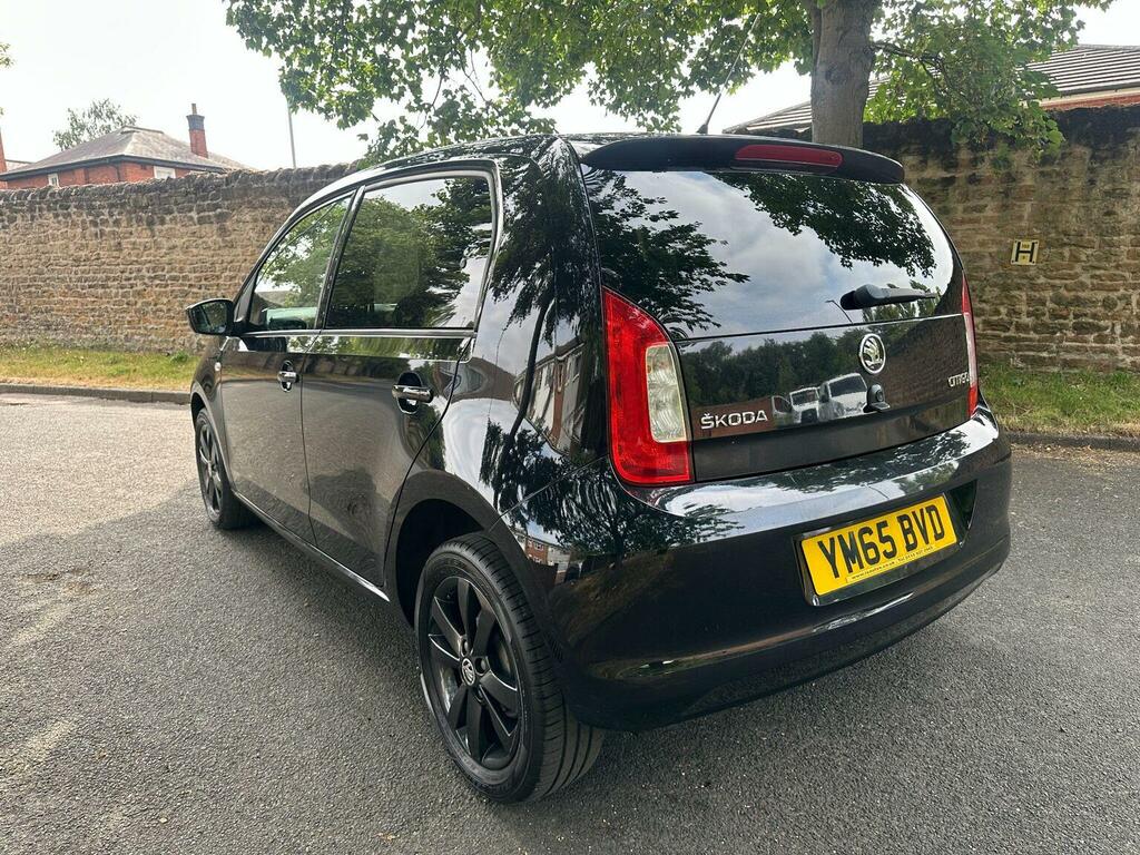 Skoda Citigo Hatchback 1.0 Mpi Black Edition Euro 6 20156 Black #4