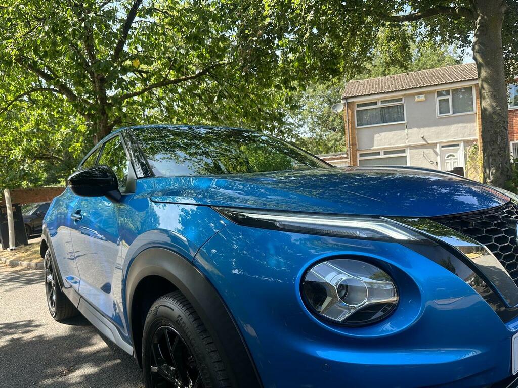 Nissan Juke Suv 1.0 Dig-t N-connecta Dct Euro 6 Ss KY70SUX Blue #5