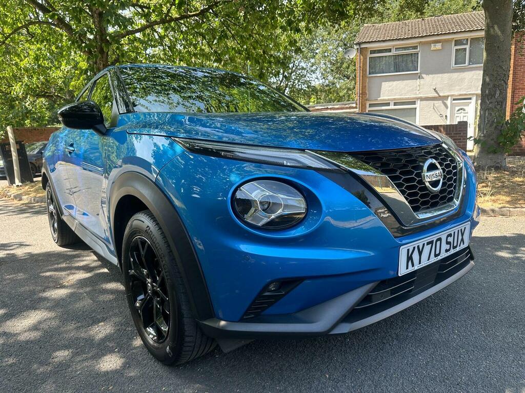 Nissan Juke Suv 1.0 Dig-t N-connecta Dct Euro 6 Ss KY70SUX Blue #6