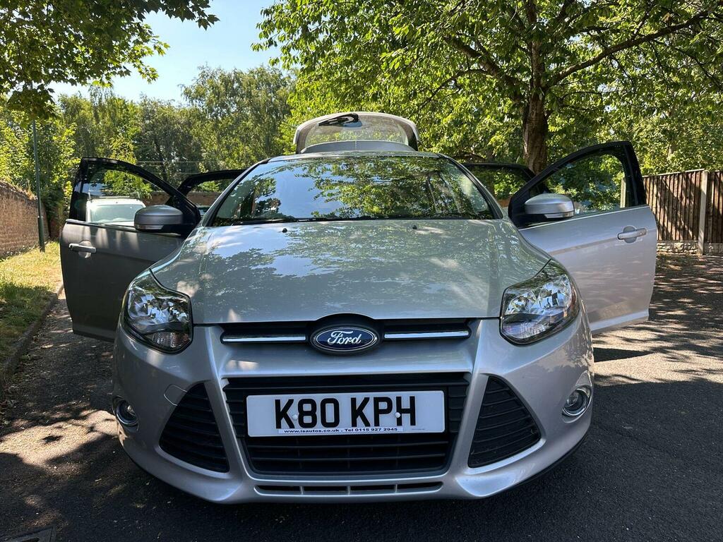 Ford Focus Hatchback 1.6 Zetec Powershift Euro 5 201313 K80KPH Silver #5