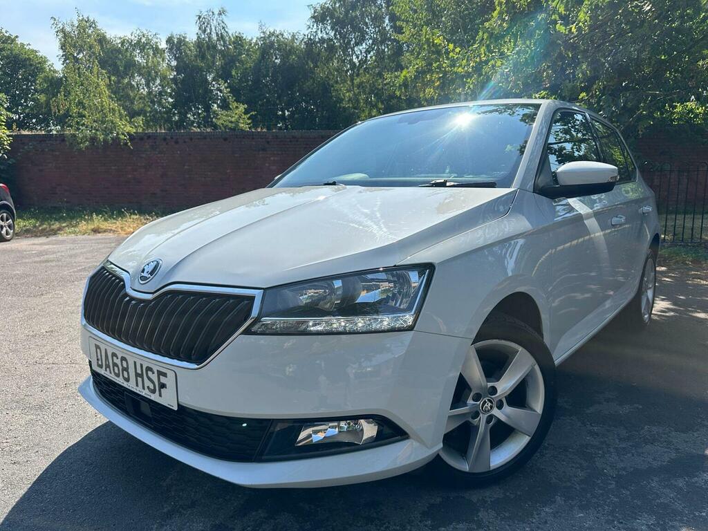 Skoda Fabia 1.0 Se L Euro 6 Ss White #3