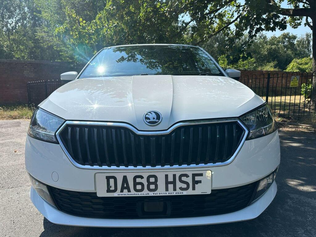 Skoda Fabia 1.0 Se L Euro 6 Ss White #2