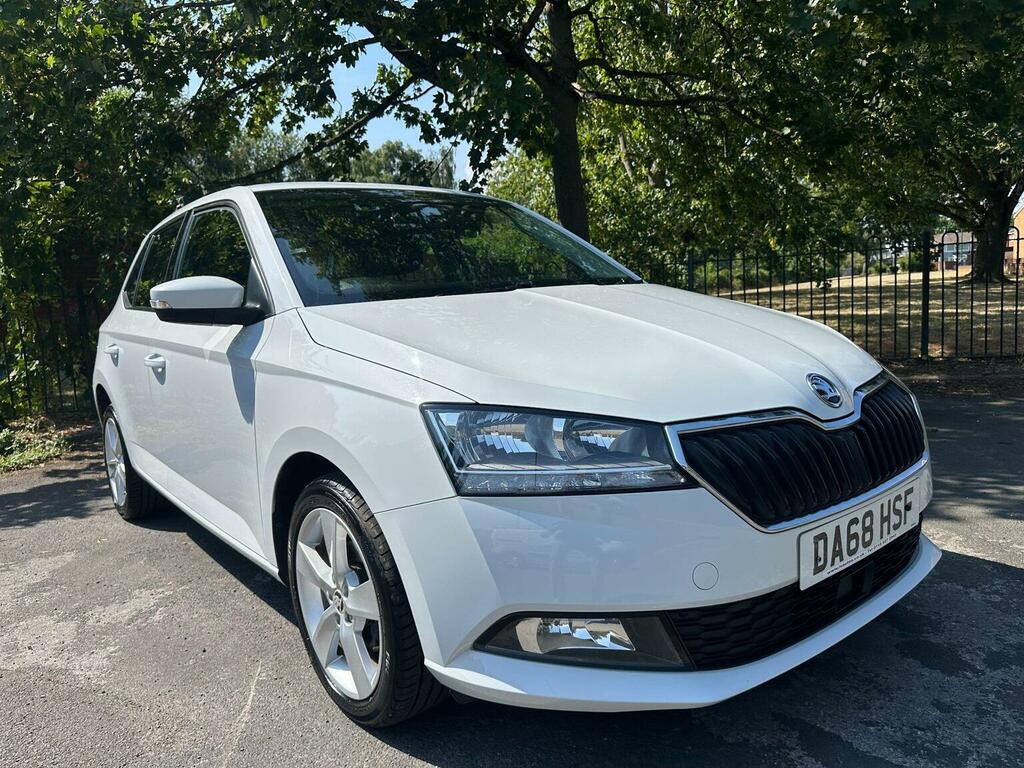Skoda Fabia 1.0 Se L Euro 6 Ss White #6