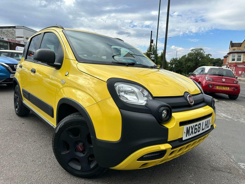 Fiat Panda Hatchback 1.2 Waze Euro 6 Ss 201868 MX68LHU Yellow
