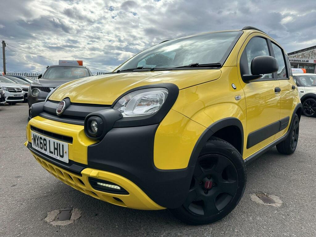 Fiat Panda Hatchback 1.2 Waze Euro 6 Ss 201868 MX68LHU Yellow #2